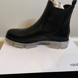 Nine West Black Chelsea Boots